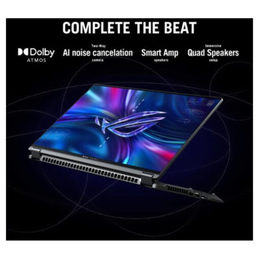 ASUS ROG Flow X16 Gaming Laptop - 13th Gen Intel Core i9-13900H, 14-Core Processor, NVIDIA GeForce RTX 4070 (321 AI TOPs), 16" 360° QHD+ Touchscreen, 240Hz ROG Nebula Display - Image 3