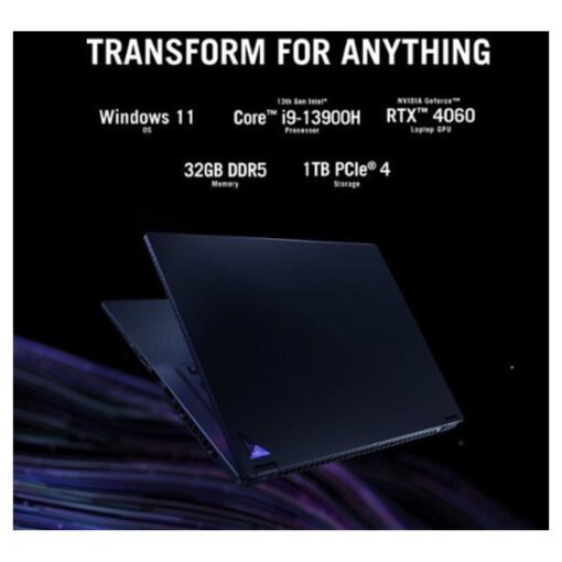 ASUS ROG Flow X16 Gaming Laptop - 13th Gen Intel Core i9-13900H, 14-Core Processor, NVIDIA GeForce RTX 4070 (321 AI TOPs), 16" 360° QHD+ Touchscreen, 240Hz ROG Nebula Display - Image 8