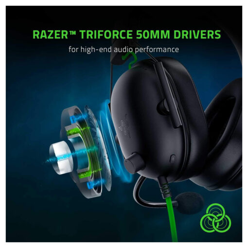 Razer BlackShark V2 X Gaming Headset - 7.1 Surround Sound, with Noise Cancellation - Image 2