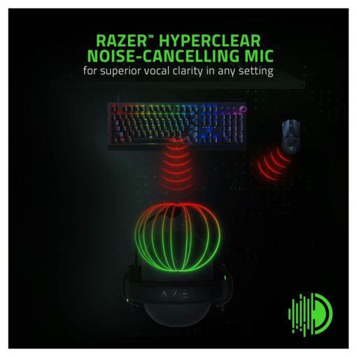 Razer BlackShark V2 X Gaming Headset - 7.1 Surround Sound, with Noise Cancellation - Image 3