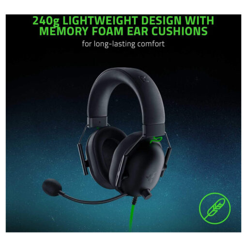 Razer BlackShark V2 X Gaming Headset - 7.1 Surround Sound, with Noise Cancellation - Image 6