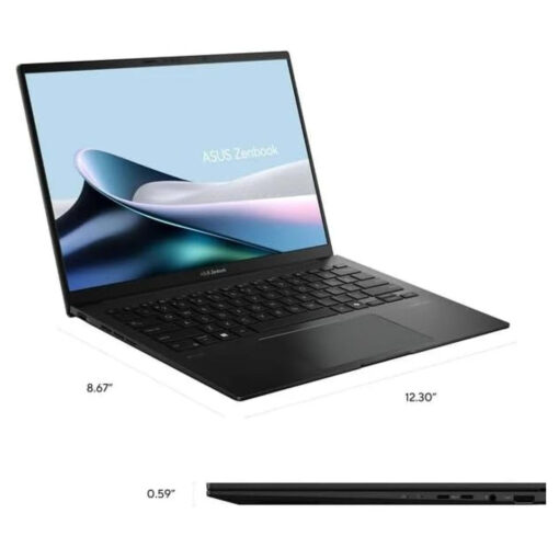 ASUS Zenbook 14 OLED Laptop - AMD Ryzen 7 8840HS Processor, Ryzen AI XDNA, 16GB DDR5X, 14.0" FHD Display, Windows Hello, Sleeve & Stylus, Jade Black - Image 6