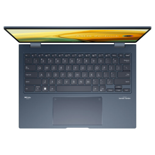 ASUS Zenbook 14 Flip OLED Laptop - Intel Core i7-1360P, Intel Evo Platform, 14.0" Touch 2.8K OLED HDR Display, 550nits, SGS Eye Care, Stylus & Sleeve, Ponder Blue - Image 2