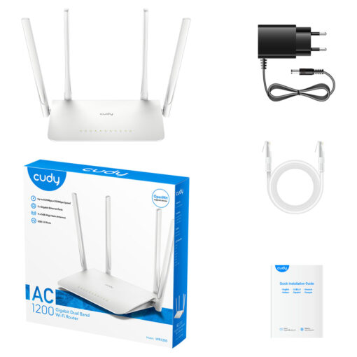 Cudy WR1300 AC1200 Gigabit Mesh Wi-Fi Router - Image 4