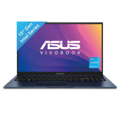 ASUS Vivobook 15 Laptop – Intel Core i3-1315U, 4GB DDR4, 256GB SSD, 15.6″ FHD, Quiet Blue, Thin and Light, 13th Generation