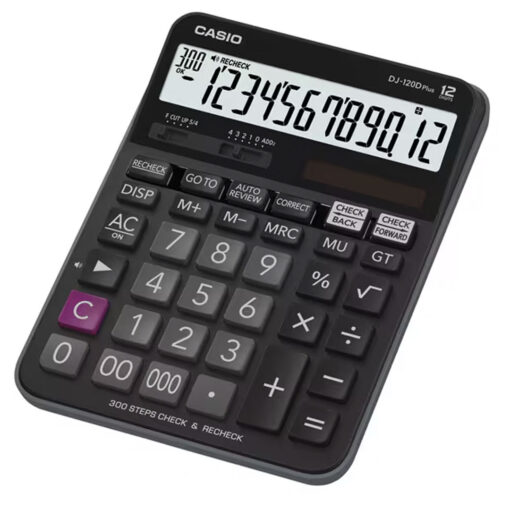 Casio DJ-120D Plus Desktop Calculator - 12 Digit