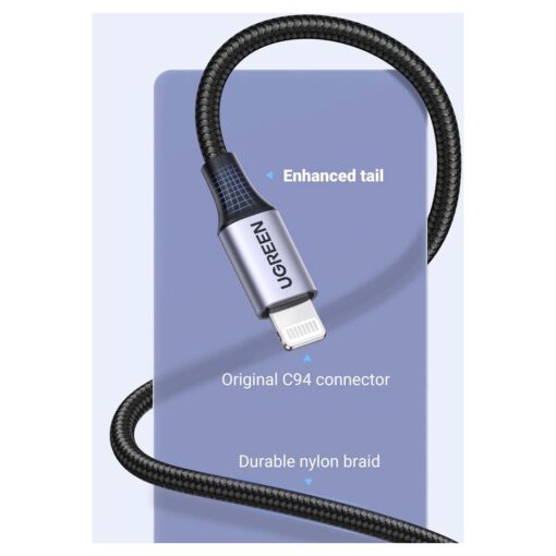 UGREEN 60138 USB-A to Micro USB Cable 2M - Fast Charging & Data Sync - Image 6