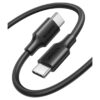 UGREEN 60408 3M USB Type-C to A Quick Charging Cable – Space Gray Aluminum Braid