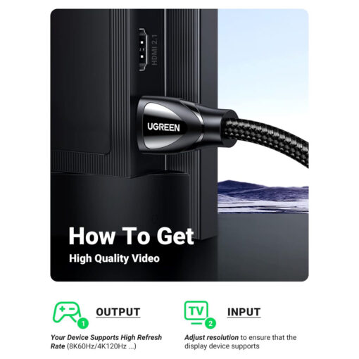 UGREEN 8K HDMI Cable 1.5M - Image 6