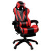 Ergonomic Gaming Chair with Reclining Tray and Support Pillows