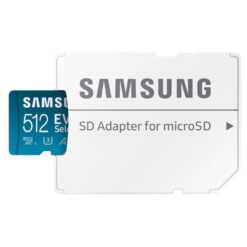 Samsung Evo Select MicroSDXC U3 512GB + Adapter