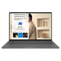 ASUS Zenbook 14 OLED Laptop – Snapdragon X Elite X1E-78-100, 16GB LPDDR5X, 1TB SSD, 14" FHD+ OLED, Windows 11 Home – Iceland Gray - Buy Online in Jordan | OfficeJo