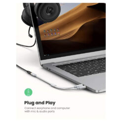 UGREEN 3.5mm Headphone Audio Splitter Cable Black (AV140) Price in Jordan UGREEN 3.5mm Headphone Audio Splitter Cable Black (AV140) - Buy Online in Jordan | OfficeJo