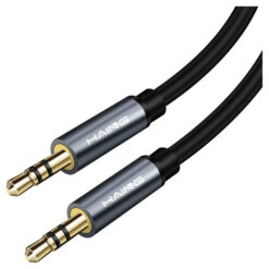 HAING 3.5mm Male to Male AUX Audio Cable 5M (HI-0155-AAC-5M) Price in Jordan HAING 3.5mm Male to Male AUX Audio Cable 5M (HI-0155-AAC-5M) - Buy Online in Jordan | OfficeJo