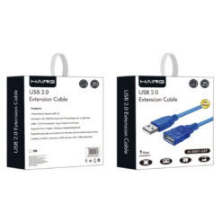 HAING USB 2.0 Extension Cable 5M Blue (HI-0501-U2F) Price in Jordan HAING USB 2.0 Extension Cable 5M Blue (HI-0501-U2F) - Buy Online in Jordan | OfficeJo