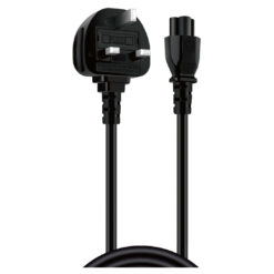 HAING UK 3-Pin to C5 Power Cable 1.5M (HI-1034-UPC-150C) Price in Jordan HAING UK 3-Pin to C5 Power Cable 1.5M (HI-1034-UPC-150C) - Buy Online in Jordan | OfficeJo
