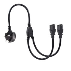 HAING UK 3-Pin Y Splitter Power Cable 2M (HI-1061-UPC-2M) Price in Jordan HAING UK 3-Pin Y Splitter Power Cable 2M (HI-1061-UPC-2M) - Buy Online in Jordan | OfficeJo