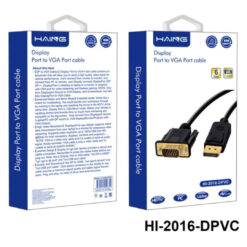 HAING DisplayPort to VGA Cable 1.8M (HI-2016-DPVC) Price in Jordan HAING DisplayPort to VGA Cable 1.8M (HI-2016-DPVC) - Buy Online in Jordan | OfficeJo
