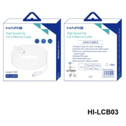 HAING Cat6 26AWG 1Gbps Ethernet Cable 10M (HI-LCB03-10M) Price in Jordan HAING Cat6 26AWG 1Gbps Ethernet Cable 10M (HI-LCB03-10M) - Buy Online in Jordan | OfficeJo