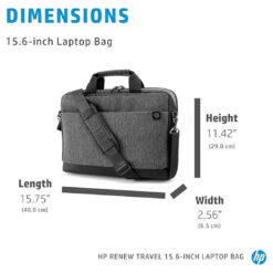 HP Renew Travel 15.6 inch Laptop Bag – Water Resistant, 13 Pockets, Anti-Theft Price in Jordan HP Renew Travel 15.6 inch Laptop Bag – Water Resistant, 13 Pockets, Anti-Theft - Buy Online in Jordan | OfficeJo