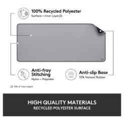 Logitech Studio Series Desk Mat – Spill-Resistant, Anti-Slip, Extended Size Price in Jordan Logitech Studio Series Desk Mat – Spill-Resistant, Anti-Slip, Extended Size - Buy Online in Jordan | OfficeJo