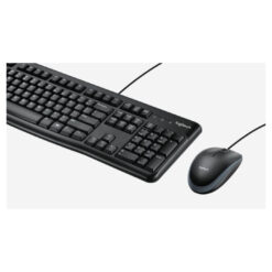 Logitech MK120 Keyboard & Mouse Combo – Spill-Resistant, Full-Size, USB Wired - Buy Online in Jordan | OfficeJo