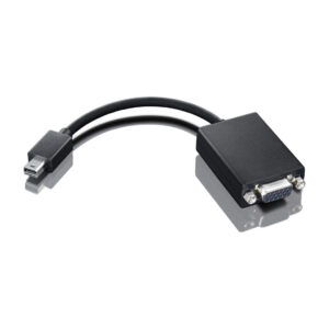 Lenovo Mini-DisplayPort to VGA Adapter – DisplayPort 1.1a, Up to 1920x1200, 20cm Cable - Buy Online in Jordan | OfficeJo
