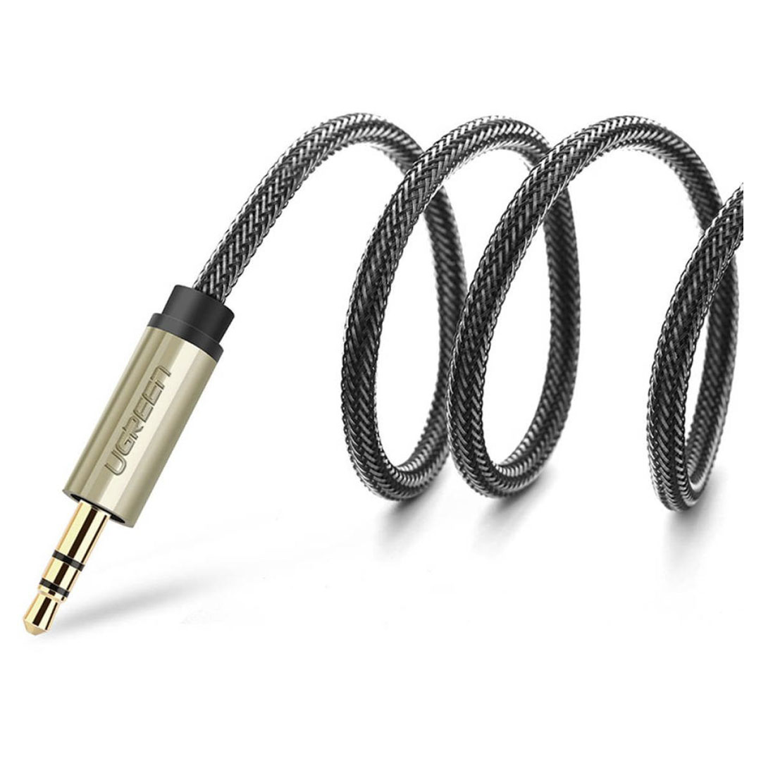 UGREEN 3.5mm TRS to Dual 6.35mm TS Audio Cable 3M Gray (AV126) Price in Jordan UGREEN 3.5mm TRS to Dual 6.35mm TS Audio Cable 3M Gray (AV126) - Buy Online in Jordan | OfficeJo