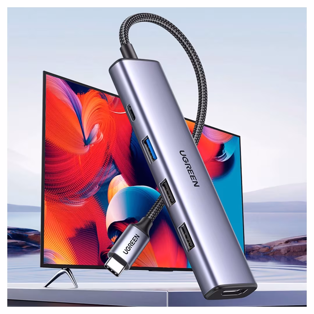 UGREEN 5-in-1 USB-C Hub Adapter Price in Jordan UGREEN 5-in-1 USB-C Hub Adapter - Buy Online in Jordan | OfficeJo