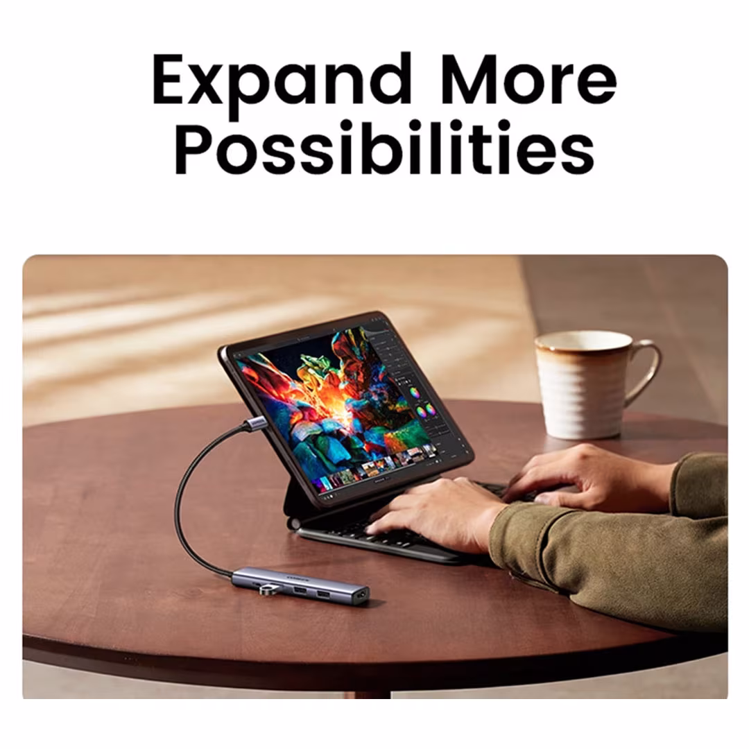 UGREEN 5-in-1 USB-C Hub Adapter Price in Jordan UGREEN 5-in-1 USB-C Hub Adapter - Buy Online in Jordan | OfficeJo