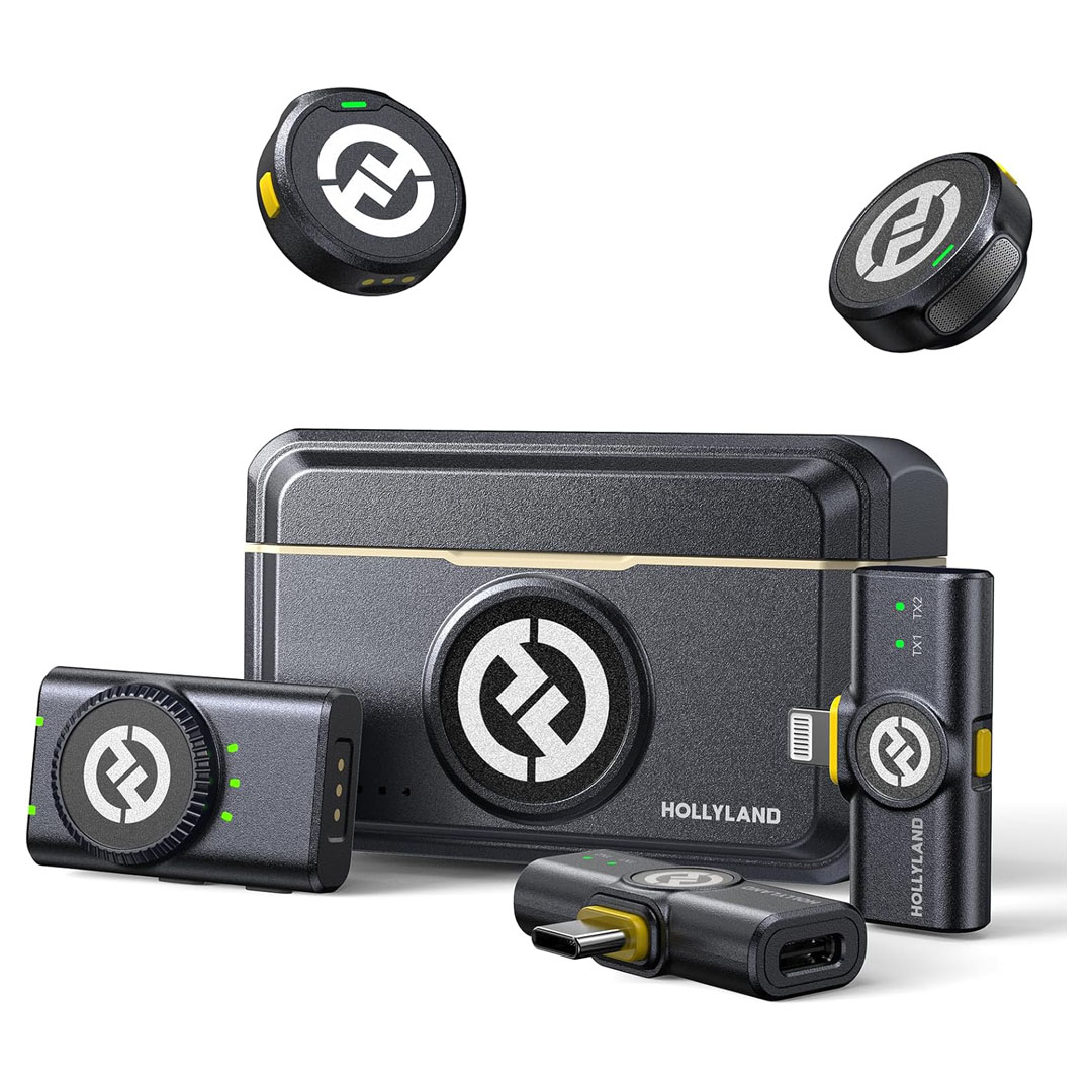 Hollyland LARK M2 Wireless Microphone System - Ultra-Lightweight with Hi-Fi Sound Price in Jordan Hollyland LARK M2 Wireless Microphone System - Ultra-Lightweight with Hi-Fi Sound - Buy Online in Jordan | OfficeJo