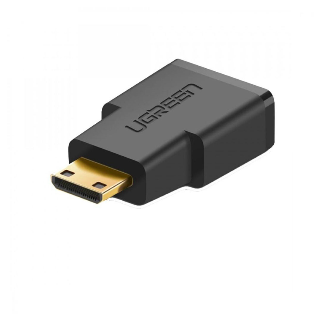 UGREEN Mini HDMI Male to HDMI Female Adapter - Miniaturized HDMI Connectivity Solution Price in Jordan UGREEN Mini HDMI Male to HDMI Female Adapter - Miniaturized HDMI Connectivity Solution - Buy Online in Jordan | OfficeJo