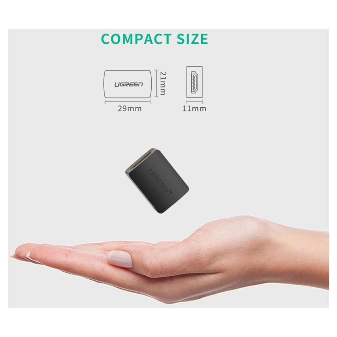 UGREEN HDMI Female to Female Coupler Adapter (20107) - HDMI Coupler Set for Convenient HDMI Extension Price in Jordan UGREEN HDMI Female to Female Coupler Adapter (20107) - HDMI Coupler Set for Convenient HDMI Extension - Buy Online in Jordan | OfficeJo