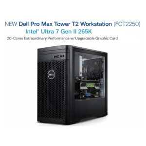Dell Pro Max Tower T2 Workstation – Intel Ultra 7 265K, 20-Cores, 32GB DDR5 - Buy Online in Jordan | OfficeJo