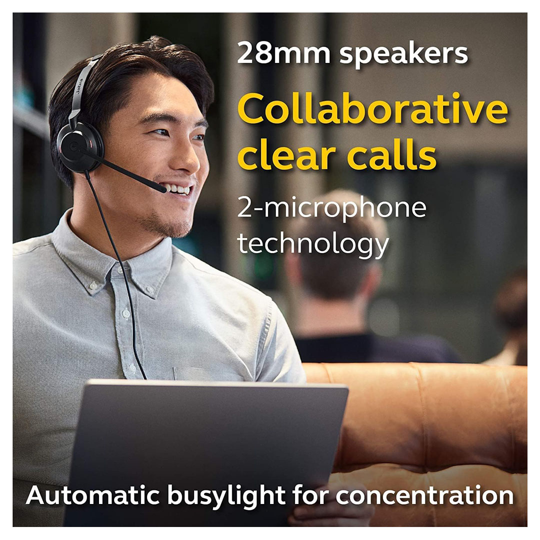 Jabra Evolve2 30 SE Wired Mono Noise-Cancelling Headset - USB-A - UC Price in Jordan Jabra Evolve2 30 SE Wired Mono Noise-Cancelling Headset - USB-A - UC - Buy Online in Jordan | OfficeJo