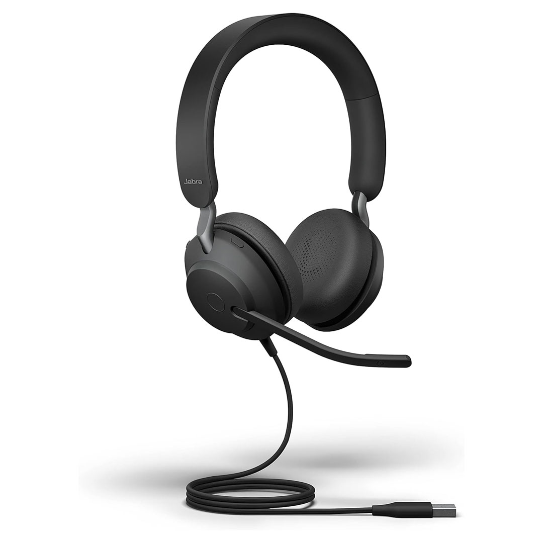 Jabra Evolve2 40 SE Wired Stereo Noise-Cancelling Headset - USB-A - UC Price in Jordan Jabra Evolve2 40 SE Wired Stereo Noise-Cancelling Headset - USB-A - UC - Buy Online in Jordan | OfficeJo