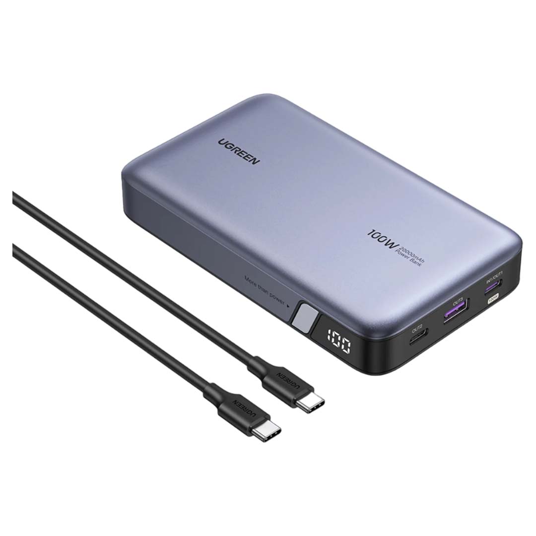 UGREEN Nexode Power Bank 20000mAh 100W - Fast Charging Portable Charger Price in Jordan UGREEN Nexode Power Bank 20000mAh 100W - Fast Charging Portable Charger - Buy Online in Jordan | OfficeJo