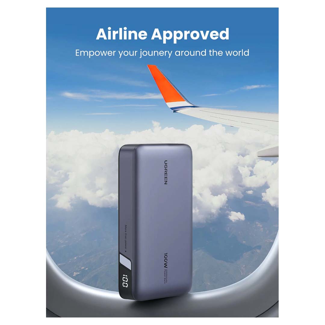 UGREEN Nexode Power Bank 20000mAh 100W - Fast Charging Portable Charger Price in Jordan UGREEN Nexode Power Bank 20000mAh 100W - Fast Charging Portable Charger - Buy Online in Jordan | OfficeJo