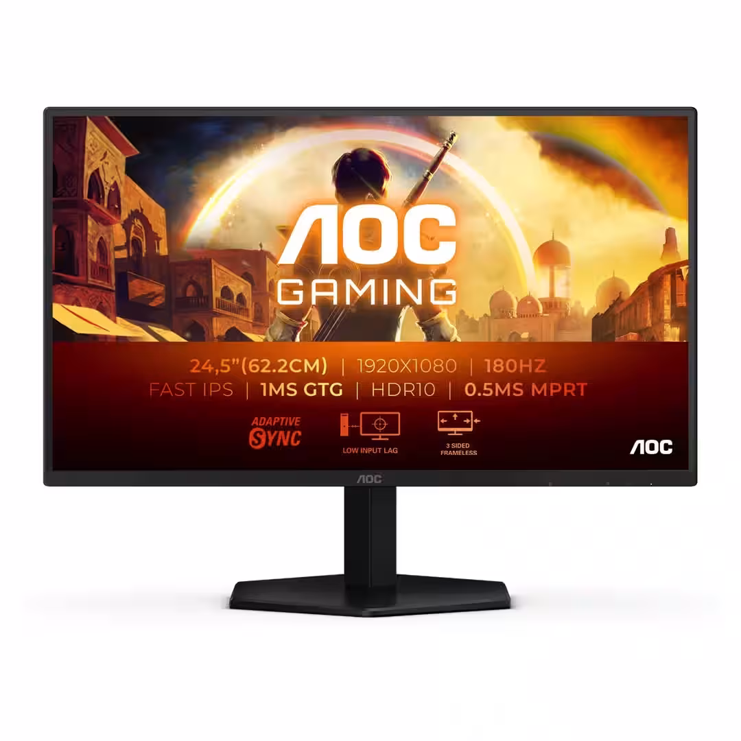 AOC 25G42E 24.5-Inch Fast IPS Gaming Monitor - 180Hz 1ms GtG Price in Jordan AOC 25G42E 24.5-Inch Fast IPS Gaming Monitor - 180Hz 1ms GtG - Buy Online in Jordan | OfficeJo