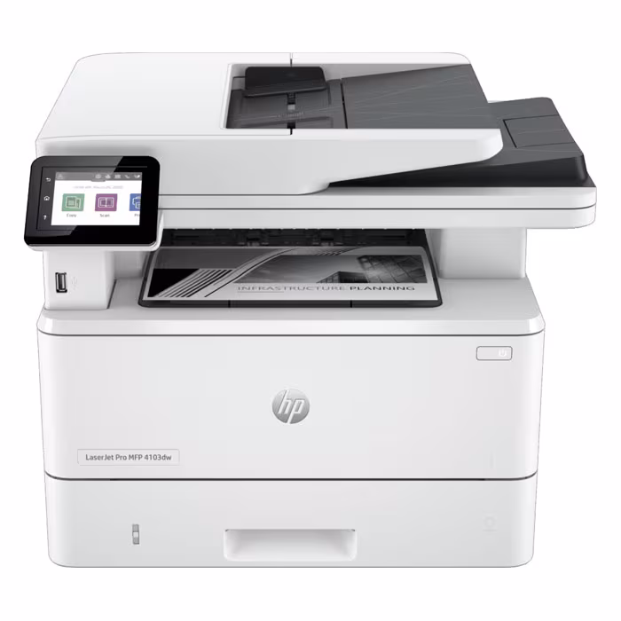 HP LaserJet Pro MFP 4103fdw Wireless Printer (2Z629A) Price in Jordan HP LaserJet Pro MFP 4103fdw Wireless Printer (2Z629A) - Buy Online in Jordan | OfficeJo