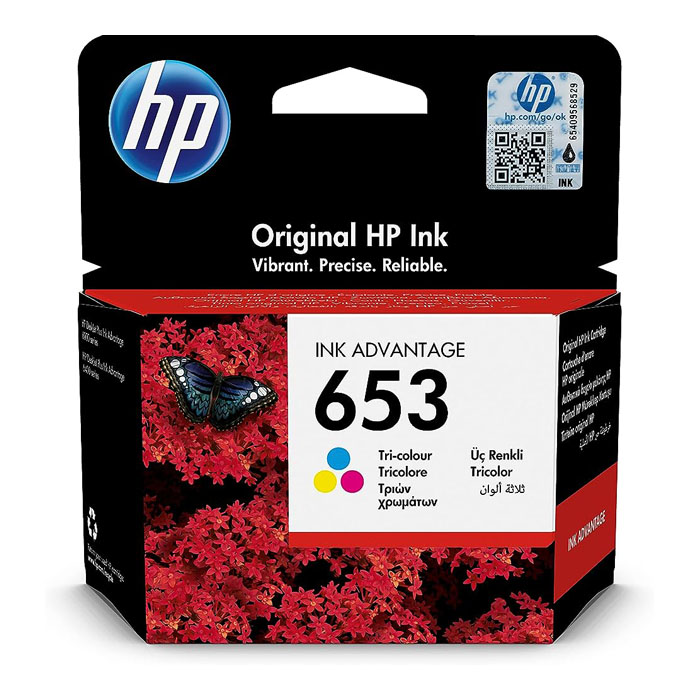 HP 653 Tri-color Original Ink Cartridge (3YM74AE) Price in Jordan HP 653 Tri-color Original Ink Cartridge (3YM74AE) - Buy Online in Jordan | OfficeJo