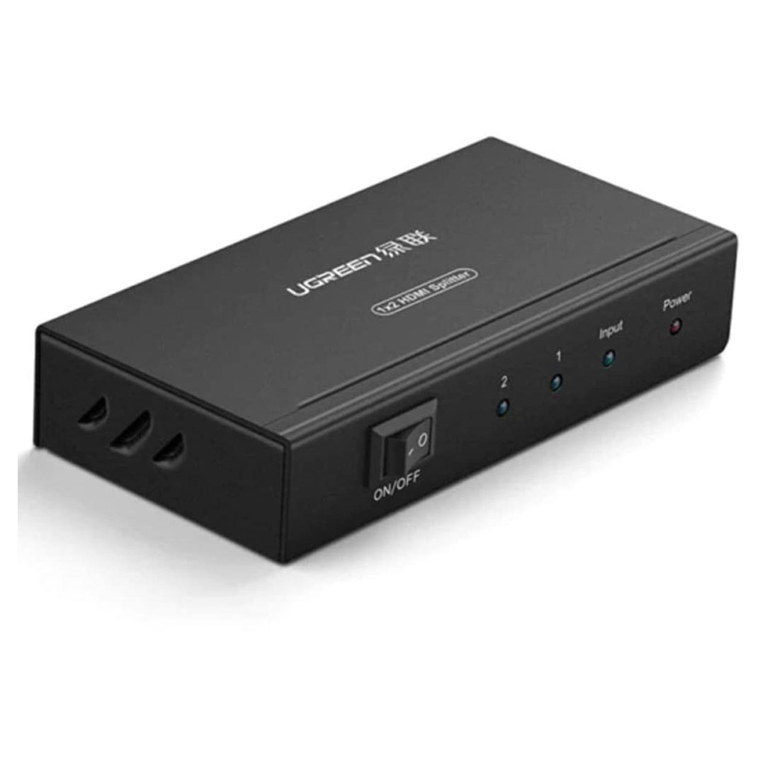 UGREEN 40201EU 1x2 HDMI Splitter: Splits one HDMI input into two outputs. Price in Jordan UGREEN 40201EU 1x2 HDMI Splitter: Splits one HDMI input into two outputs. - Buy Online in Jordan | OfficeJo