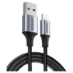 UGREEN MFi Certified iPhone Charger Cable 1M - Lightning to USB-A Price in Jordan UGREEN MFi Certified iPhone Charger Cable 1M - Lightning to USB-A - Buy Online in Jordan | OfficeJo