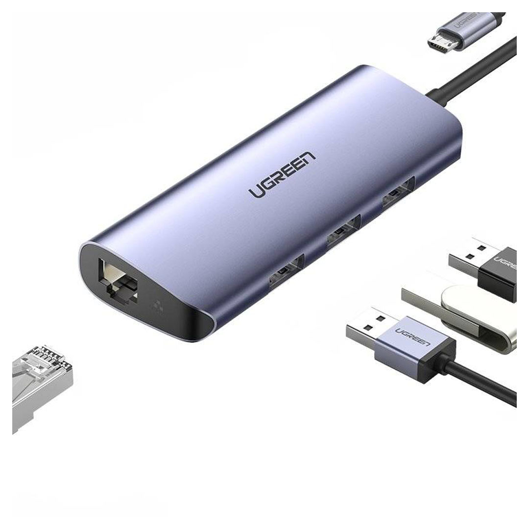 Ugreen Multifunctional Adapter HUB USB Type C Price in Jordan Ugreen Multifunctional Adapter HUB USB Type C - Buy Online in Jordan | OfficeJo