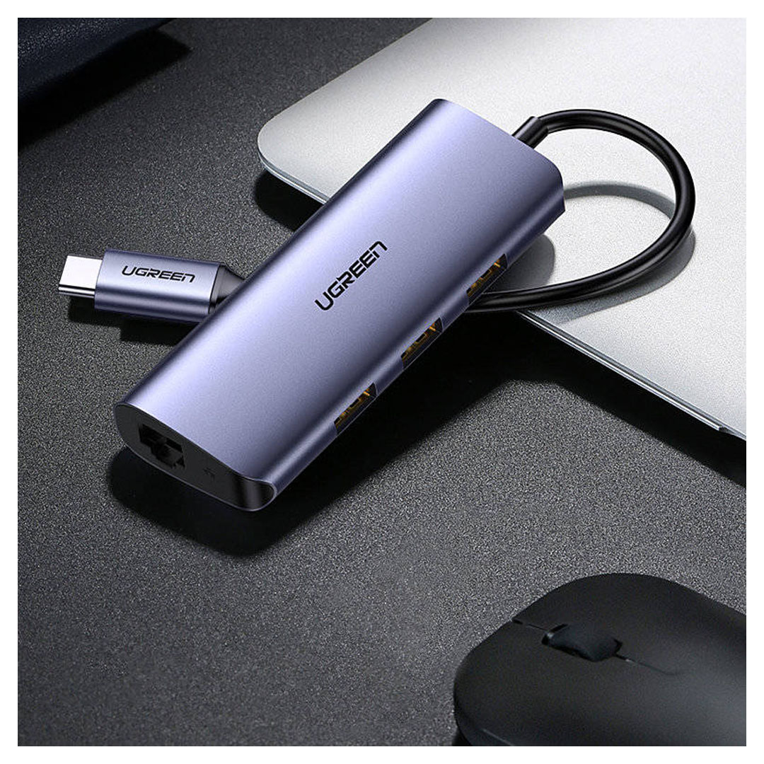 Ugreen Multifunctional Adapter HUB USB Type C Price in Jordan Ugreen Multifunctional Adapter HUB USB Type C - Buy Online in Jordan | OfficeJo