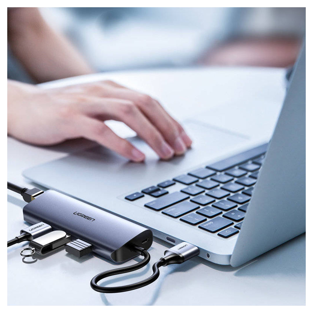 Ugreen Multifunctional Adapter HUB USB Type C Price in Jordan Ugreen Multifunctional Adapter HUB USB Type C - Buy Online in Jordan | OfficeJo