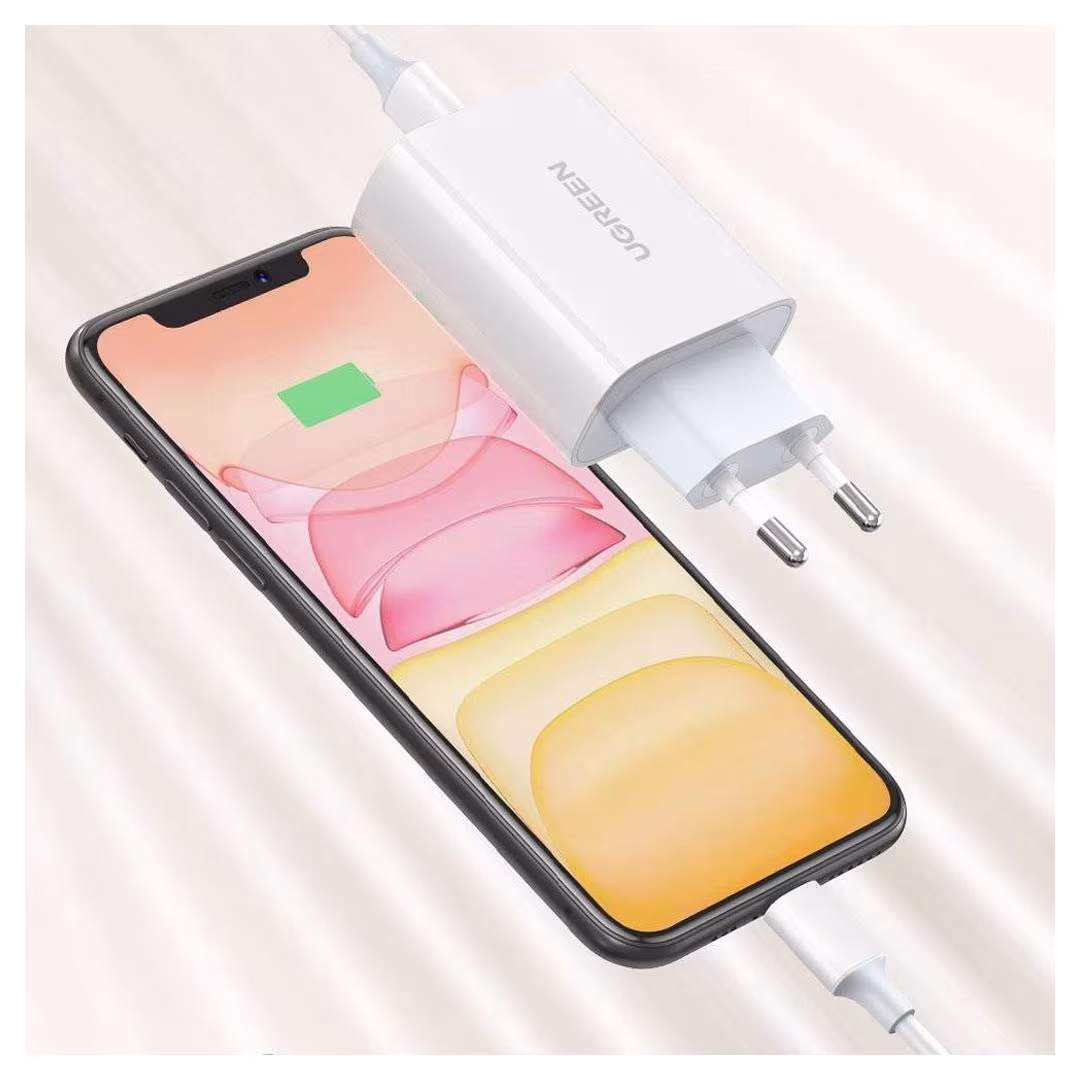 UGREEN 70161 Fast USB Charger 30W USB-C Power Delivery Quick Charge 4.0 Price in Jordan UGREEN 70161 Fast USB Charger 30W USB-C Power Delivery Quick Charge 4.0 - Buy Online in Jordan | OfficeJo