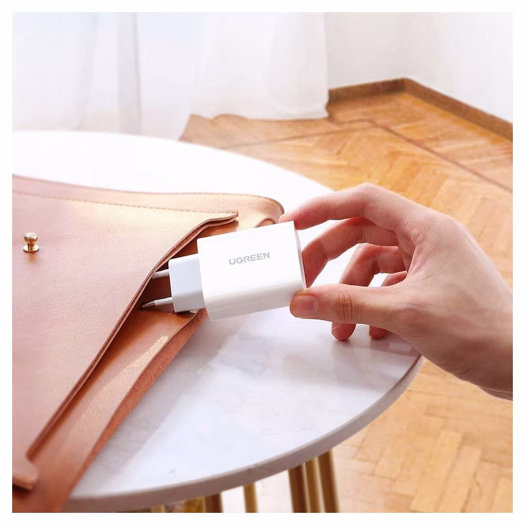 UGREEN 70161 Fast USB Charger 30W USB-C Power Delivery Quick Charge 4.0 Price in Jordan UGREEN 70161 Fast USB Charger 30W USB-C Power Delivery Quick Charge 4.0 - Buy Online in Jordan | OfficeJo
