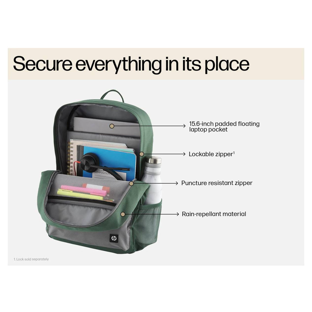 HP Campus Green Backpack 15.6 Price in Jordan HP Campus Green Backpack 15.6 - Buy Online in Jordan | OfficeJo