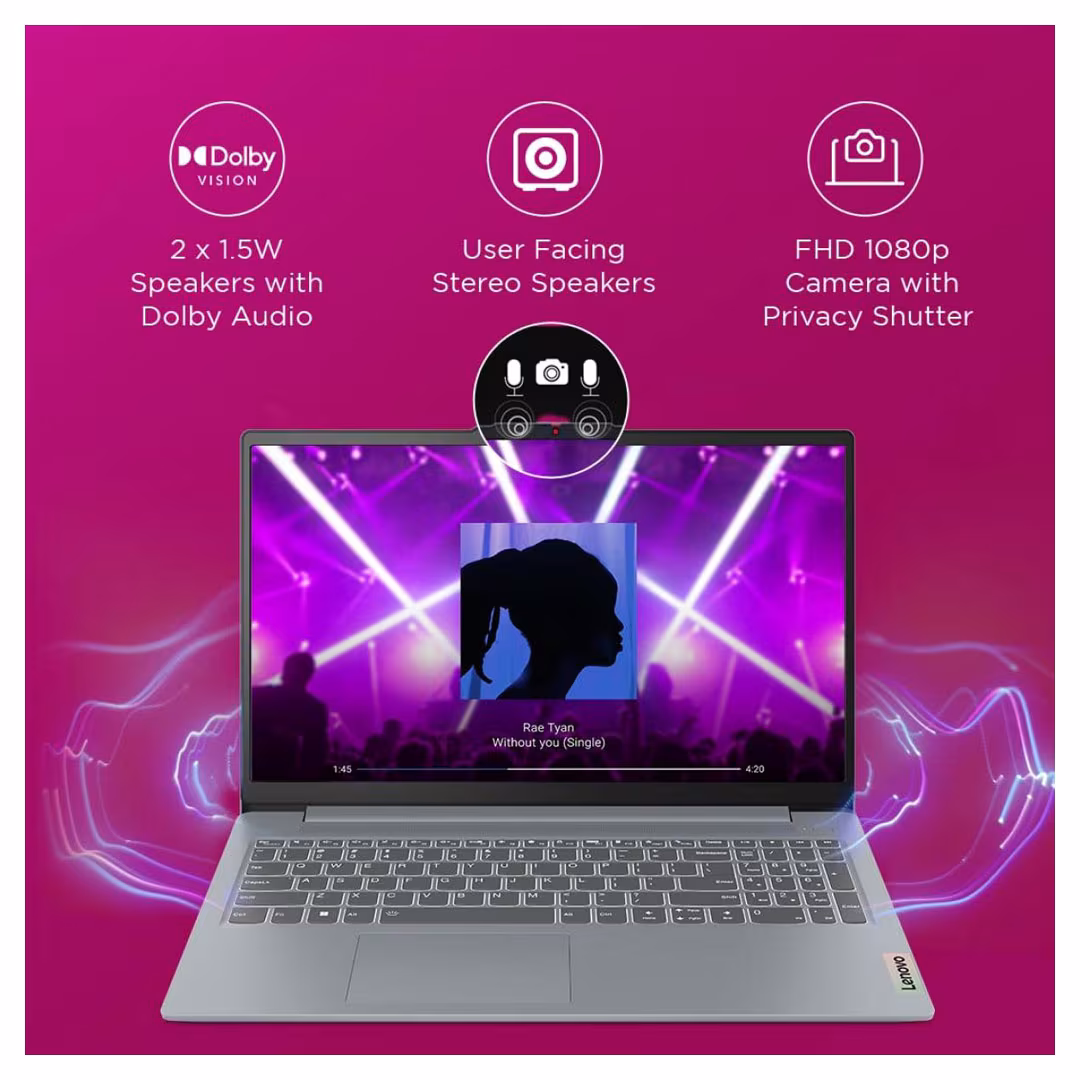 Lenovo IdeaPad Slim 3 Laptop - Intel Core i5-13420H, 13th Gen, 8GB DDR5, 512GB SSD, 15.6" FHD, 300 Nits, Thin & Light Price in Jordan Lenovo IdeaPad Slim 3 Laptop - Intel Core i5-13420H, 13th Gen, 8GB DDR5, 512GB SSD, 15.6" FHD, 300 Nits, Thin & Light - Buy Online in Jordan | OfficeJo